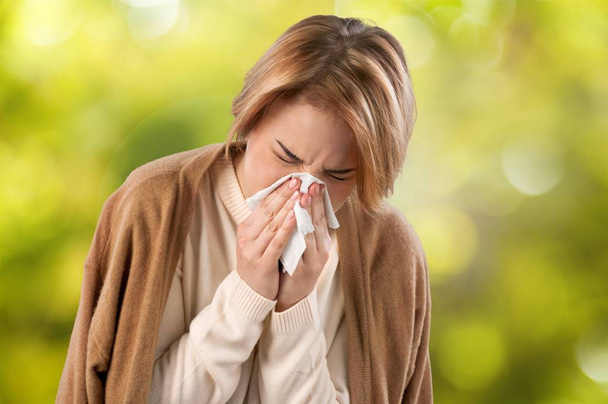 Allergies or cold concept. - Foto, imagen