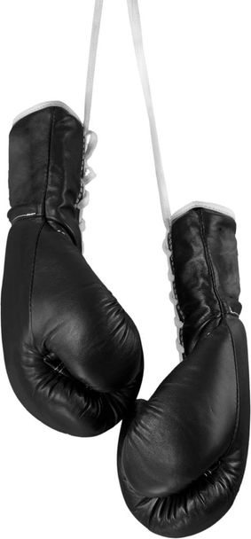 black boxing gloves  - 写真・画像
