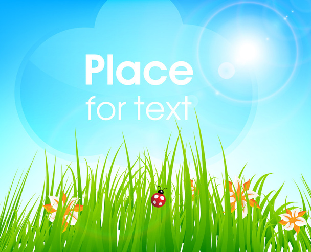 Spring background design - Vector, Image