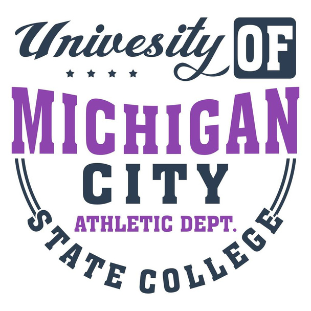 Universidade de Design Gráfico de Michigan
 - Vetor, Imagem