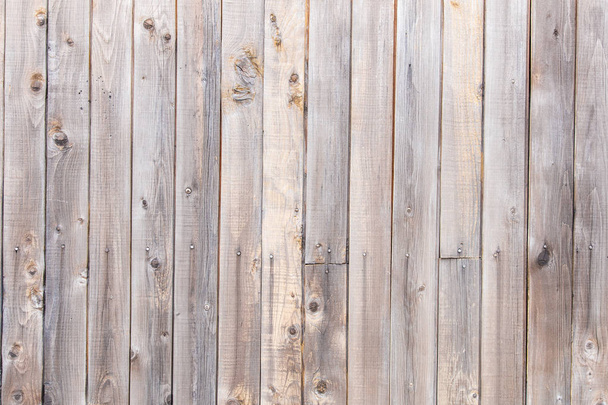 texture of old vetical wooden boards. Horizontal orientation - Photo, Image