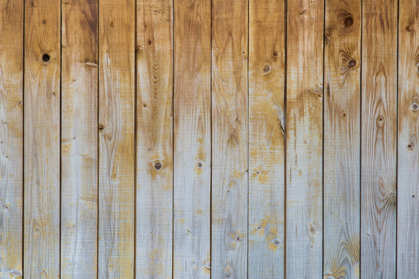 texture of old vetical wooden boards. Horizontal orientation - Photo, Image