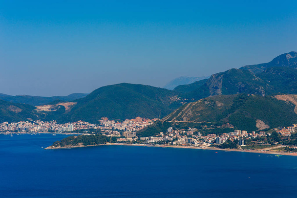 Budva Rivieran rannikko Panorama
 - Valokuva, kuva