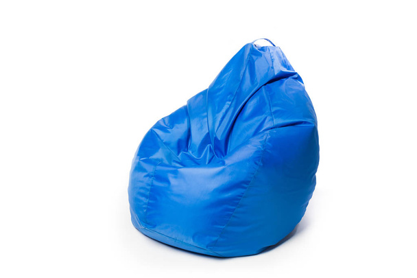 Bean Bag Stuhl isoliert auf weiß - Foto, Bild