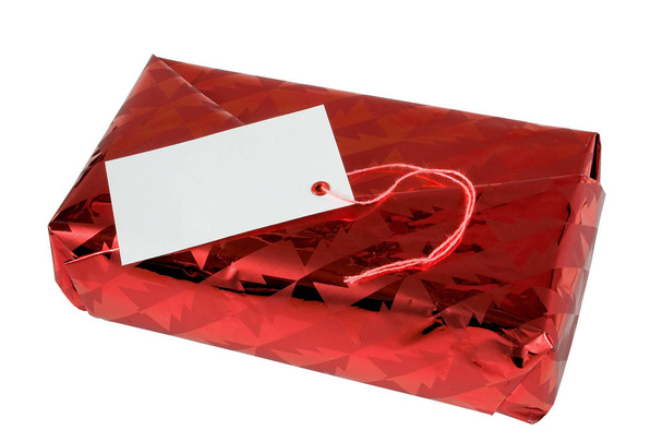Червоний подарунок пакет
 - Фото, зображення