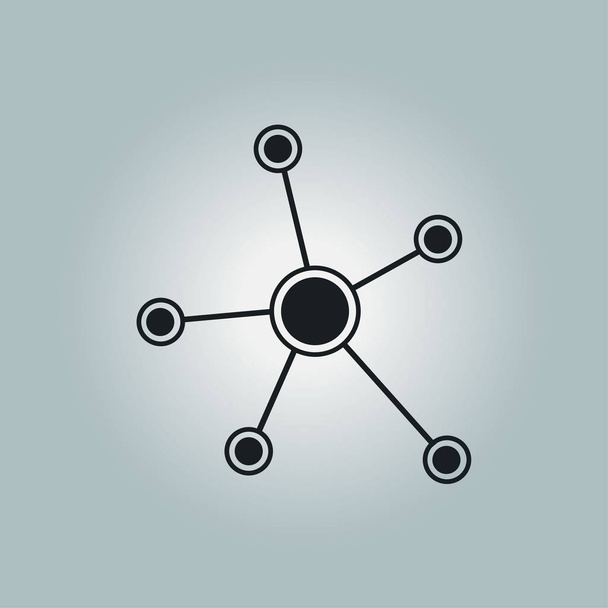 Netzwerkzeichen-Symbol. - Vektor, Bild