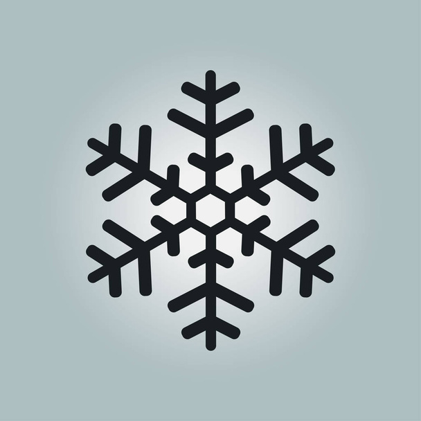 Snowflake sign icon. - Vector, Image
