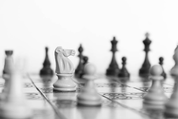 Satranç satranç tahtasında fotoğrafı - Fotoğraf, Görsel