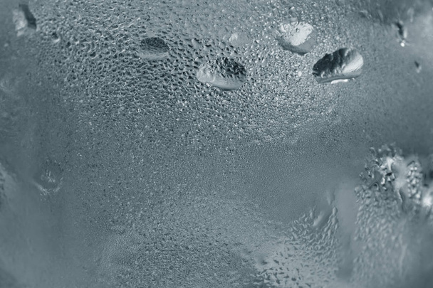 Detail studené páry na vodní sklo - Fotografie, Obrázek