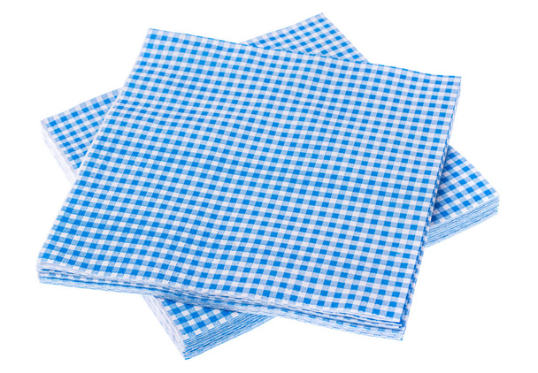 Paper napkins isolated on white - Photo, Image