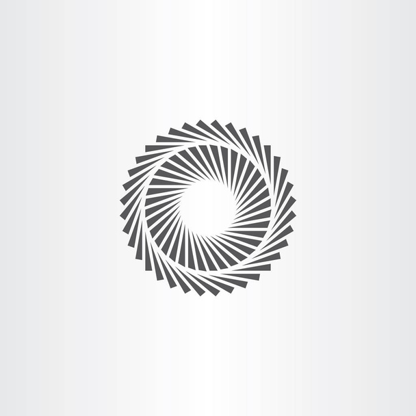 Γεωμετρική οπτική ψευδαίσθηση διάνυσμα κύκλο εικονίδιο - Διάνυσμα, εικόνα