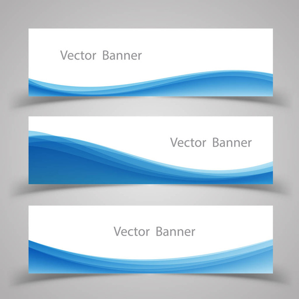Set of banner templates  Modern abstract Vector Illustration. - ベクター画像