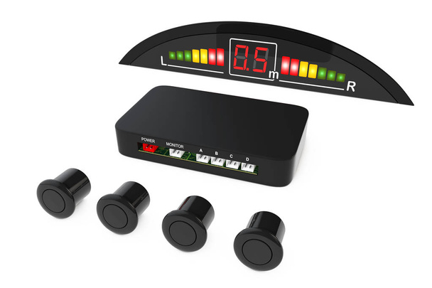 Parktronic Car System Kit. Rendu 3d
 - Photo, image