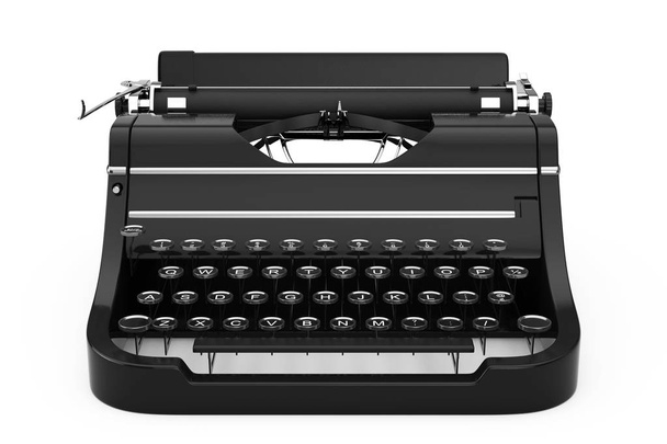 Antigua máquina de escribir Retro Vintage. Renderizado 3d
 - Foto, Imagen
