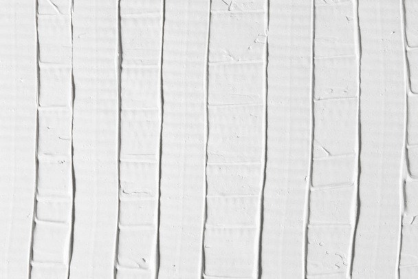 Relief surface blanche avec rayures, toile de fond en stuc
 - Photo, image