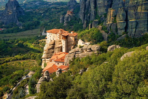 Roussanou-Kloster bei Meteora, Griechenland - Foto, Bild