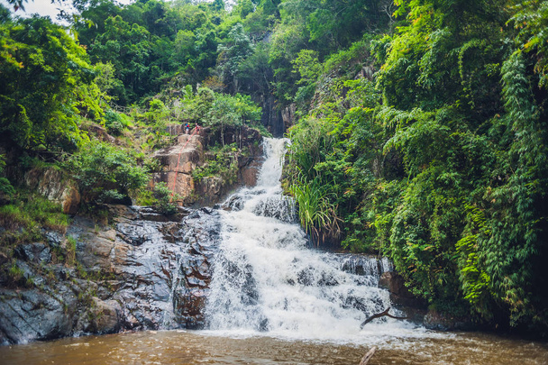 cascading Datanla waterfall I - Foto, Bild