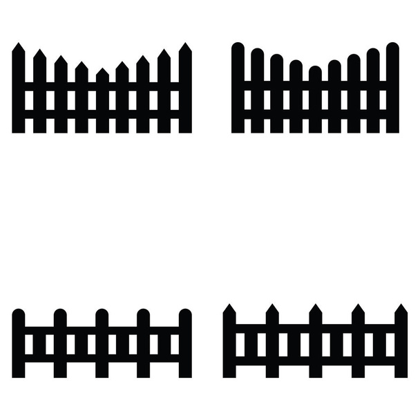 Fence vector icons set - Vector, Image