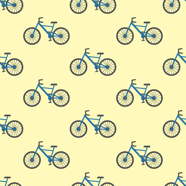 自転車自転車パターン - ベクター画像