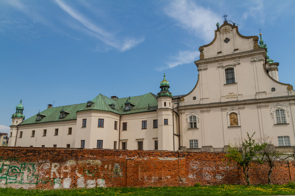 καθεδρικού ναού στην παλιά πόλη της Κρακοβίας - Φωτογραφία, εικόνα