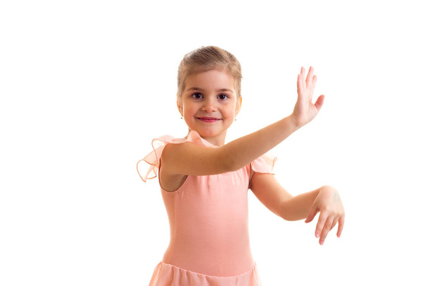 Little girl dancing - Zdjęcie, obraz