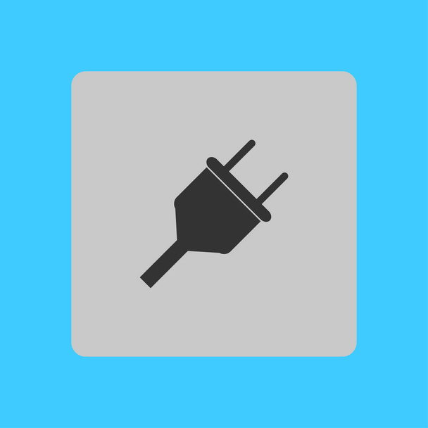 ikona wtyczki elektrycznej - Wektor, obraz
