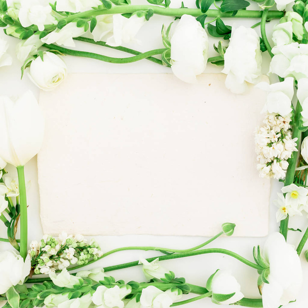 ihale beyaz çiçekler - Fotoğraf, Görsel