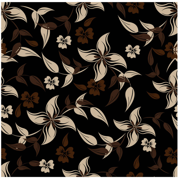seamless flowers pattern - Vektor, kép