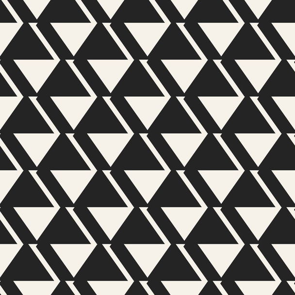 Abstract concept vector monochrome geometric pattern. Black and white minimal background. Creative illustration template. Seamless stylish texture. For wallpaper, surface, web design, textile, decor. - Vektor, Bild