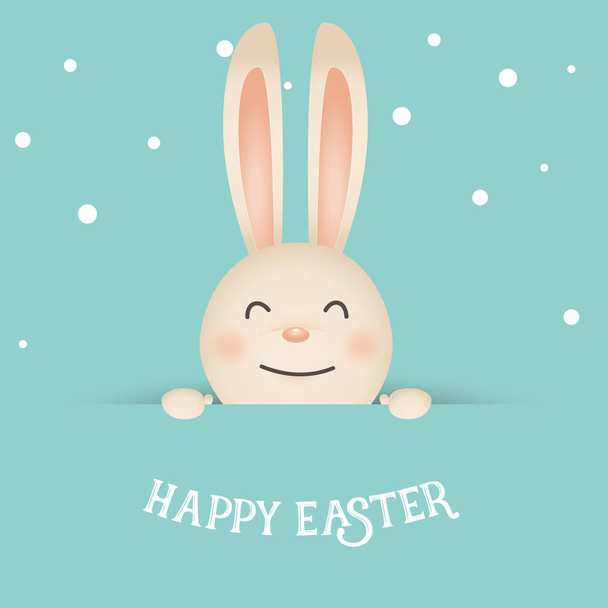 Happy easter background design. Happy easter cards with Easter b - Vector, Image