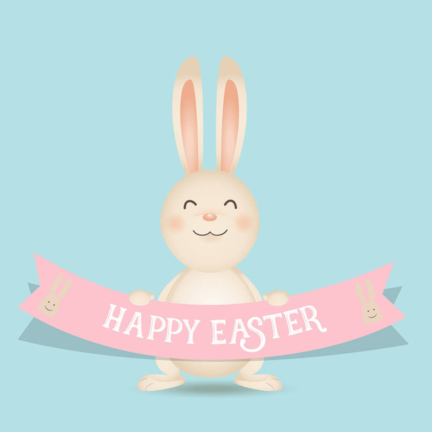 Happy easter background design. Happy easter cards with Easter b - Διάνυσμα, εικόνα