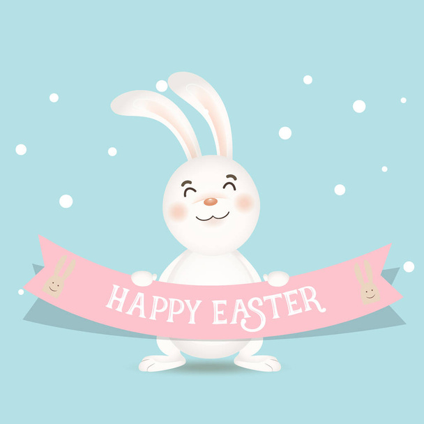 Happy easter background design. Happy easter cards with Easter b - Вектор, зображення