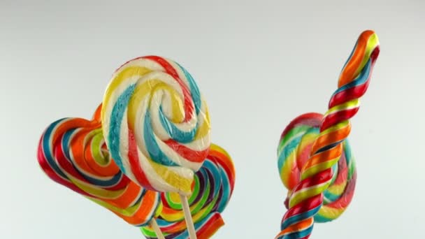 Candy Sweet Jelly Lolly ja herkullinen sokeri Jälkiruoka - Materiaali, video