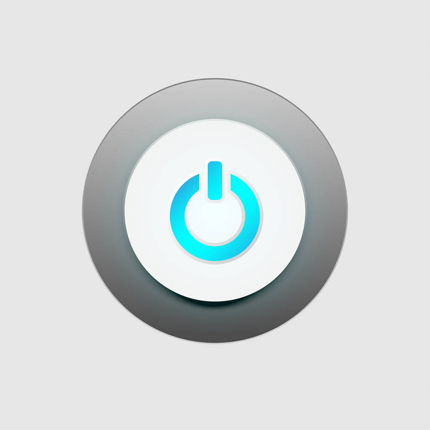 Button user interface illustration vector - Vektor, obrázek