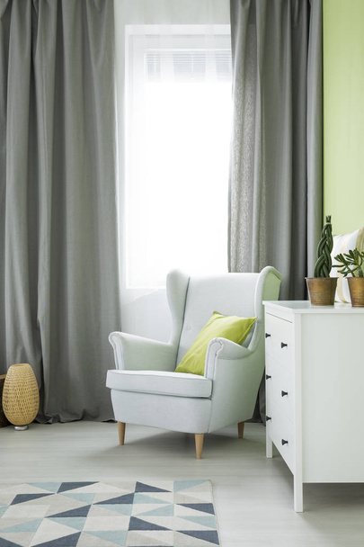 Room with armchair and dresser - Fotografie, Obrázek