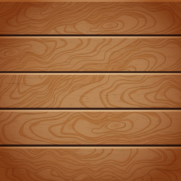 Мультфильм квадратный векторный фон с деревянными досками
 - Вектор,изображение