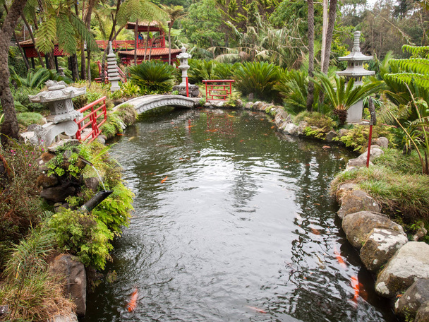  Monte Palace Tropican kertben, Funchal Madeira - Fotó, kép