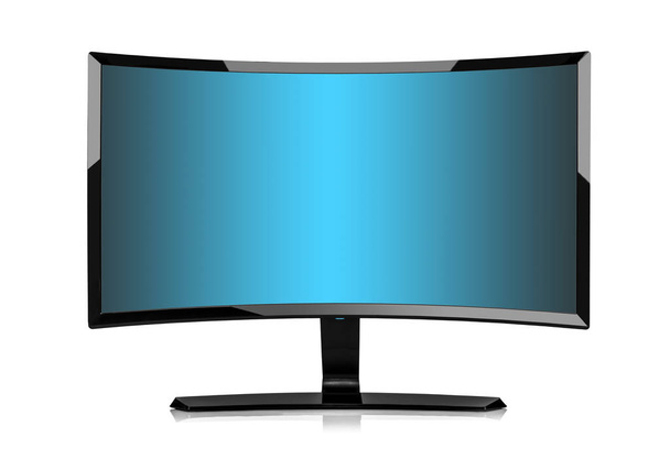 TV 3D o monitor isolato
. - Foto, immagini