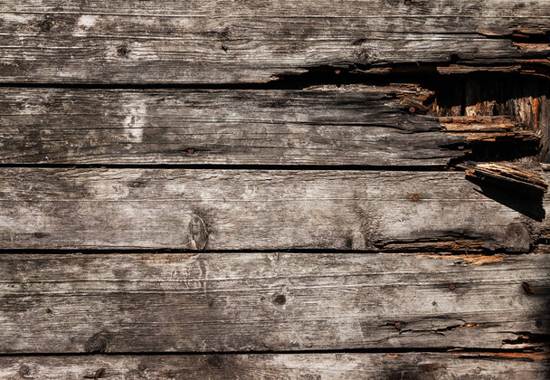 Achtergrond van oude houten planken voor grijs, bruin, sjofel - Foto, afbeelding