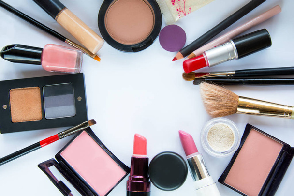Cosmetics products isolated - Photo, image