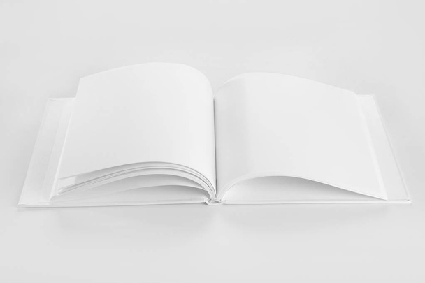 Blank pages of opened book   - Valokuva, kuva