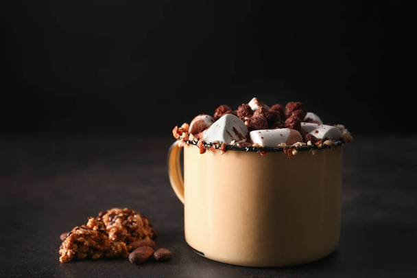 Cup of cocoa with marshmallows  - Foto, imagen