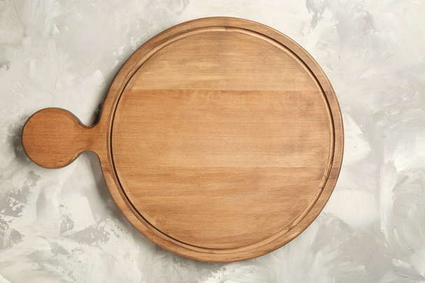 Round wooden cutting board   - Photo, image