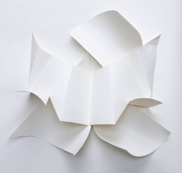 abstract geometry  paper texture - Φωτογραφία, εικόνα