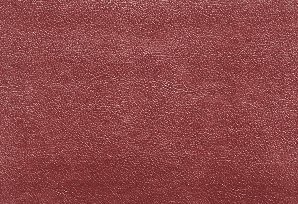 Red color leather texture - Photo, image