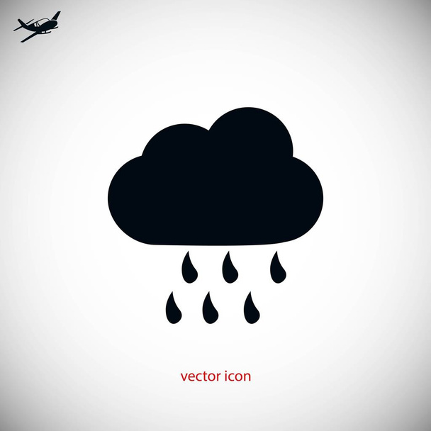 weather icon vector - Wektor, obraz
