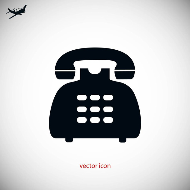 Telefon-Icon-Vektor - Vektor, Bild