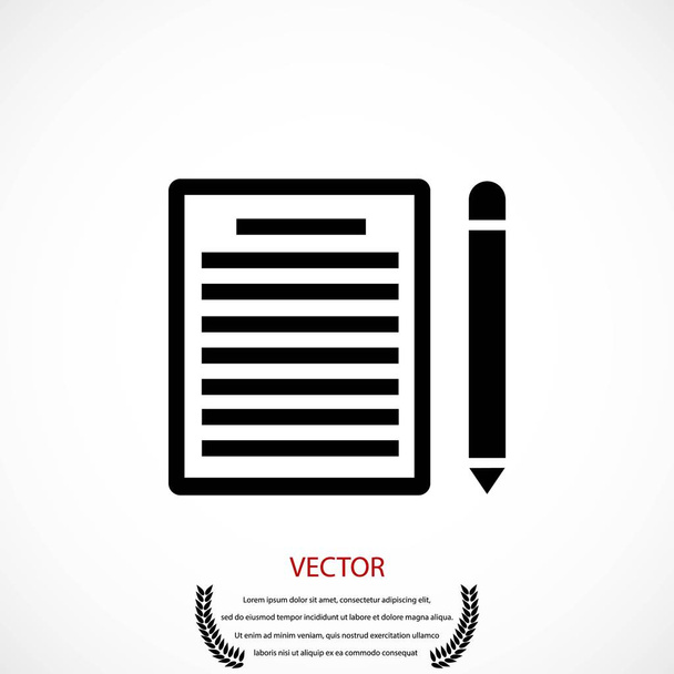 vektorové ikony papíru - Vektor, obrázek