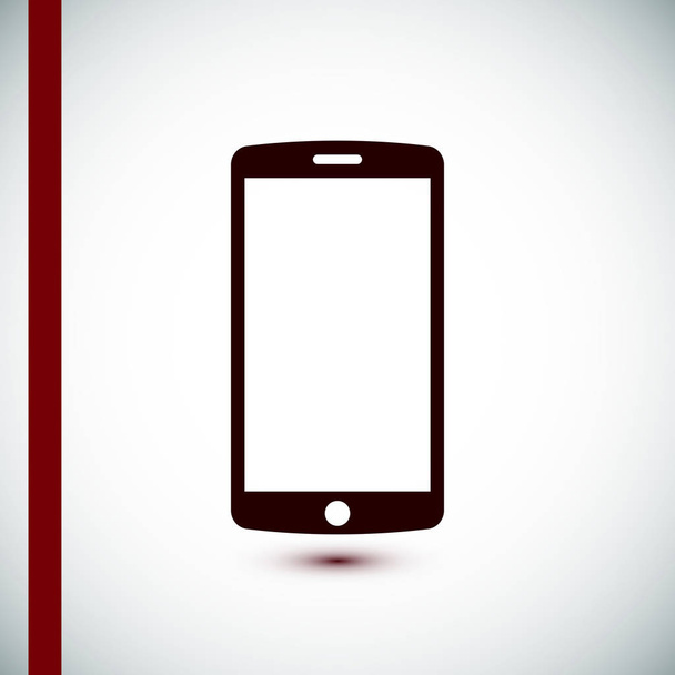 mobile smartphone icon - Vector, Image