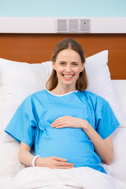 happy pregnant woman - Фото, изображение
